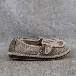 The Childrens Place Shoes Kids 1 Casual Slip On Moc Loafer Flat Raw Edge Surf